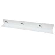 Studded Angle 6" O.C. Storm Panel Track | Custom Cut